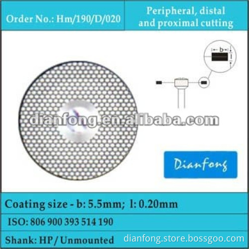 flexible dental disc